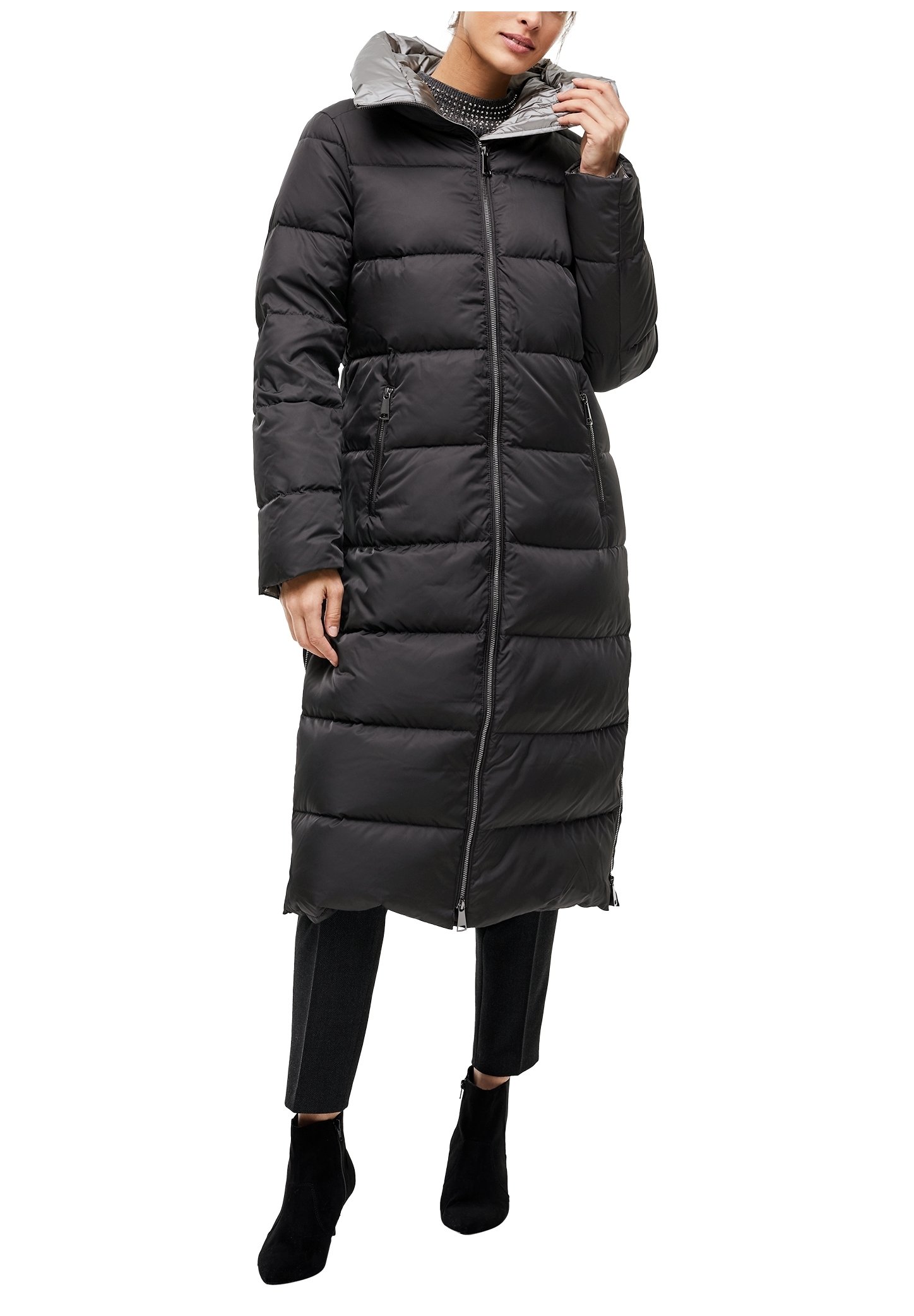 s oliver black label mantel damen schwarz