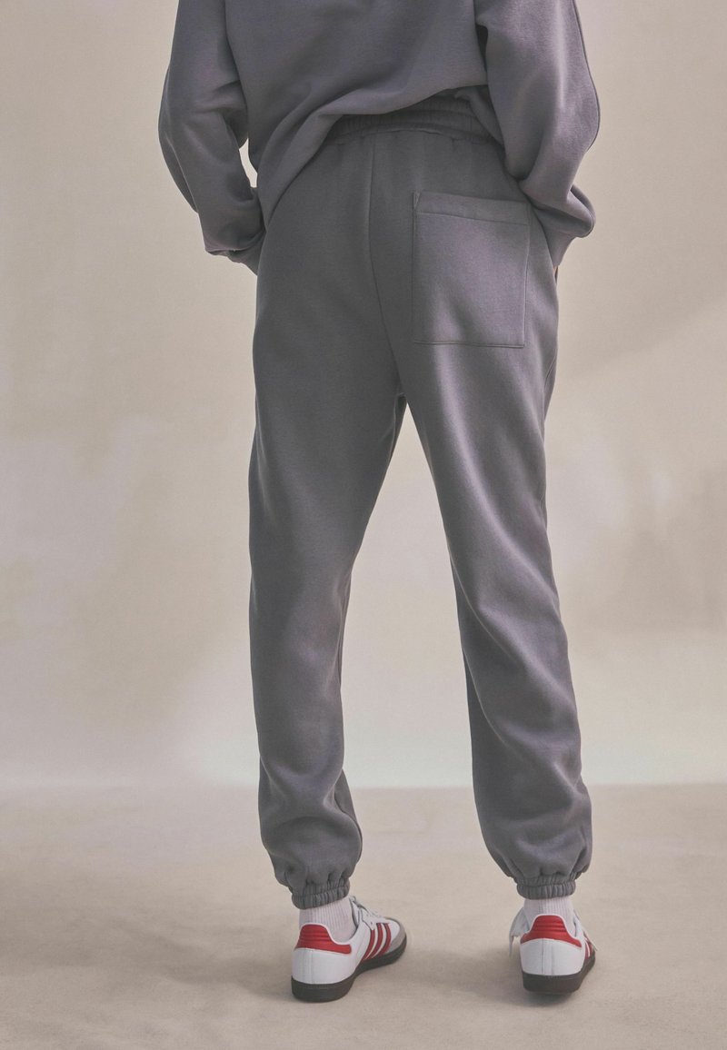 Tracksuit Bottoms Grey Marl Cuffed Joggers Grey Marl Cuffed