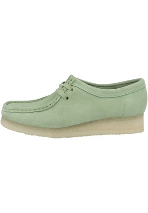 Zapatos con cordones - green