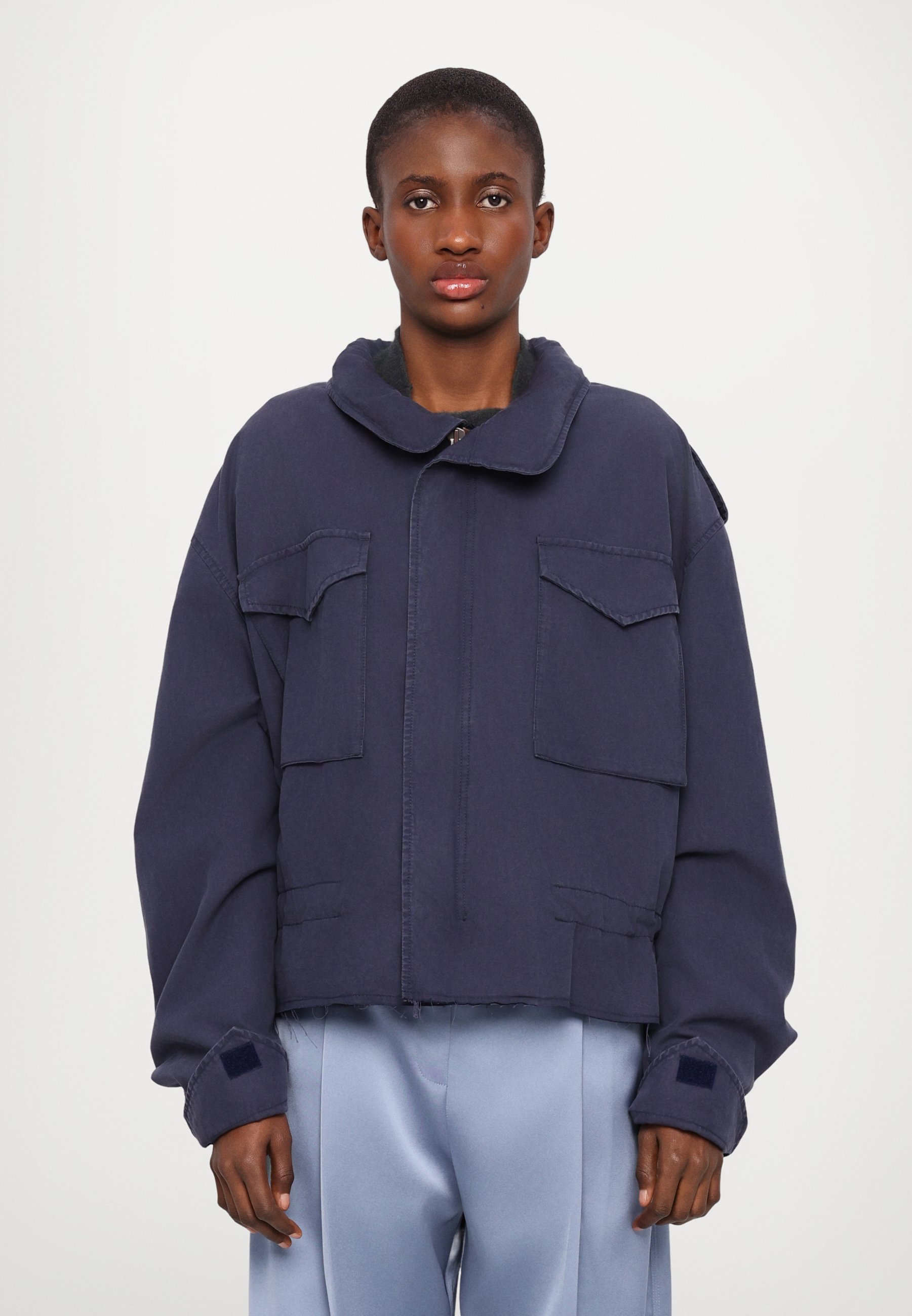 MM6 Maison Margiela SPORTS JACKET - Light jacket - blue