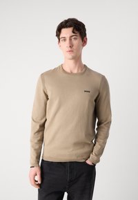 BOSS EVER - Pulover - light green