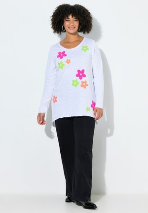 FROTTEEBLUMEN - Camiseta de manga larga - snow white