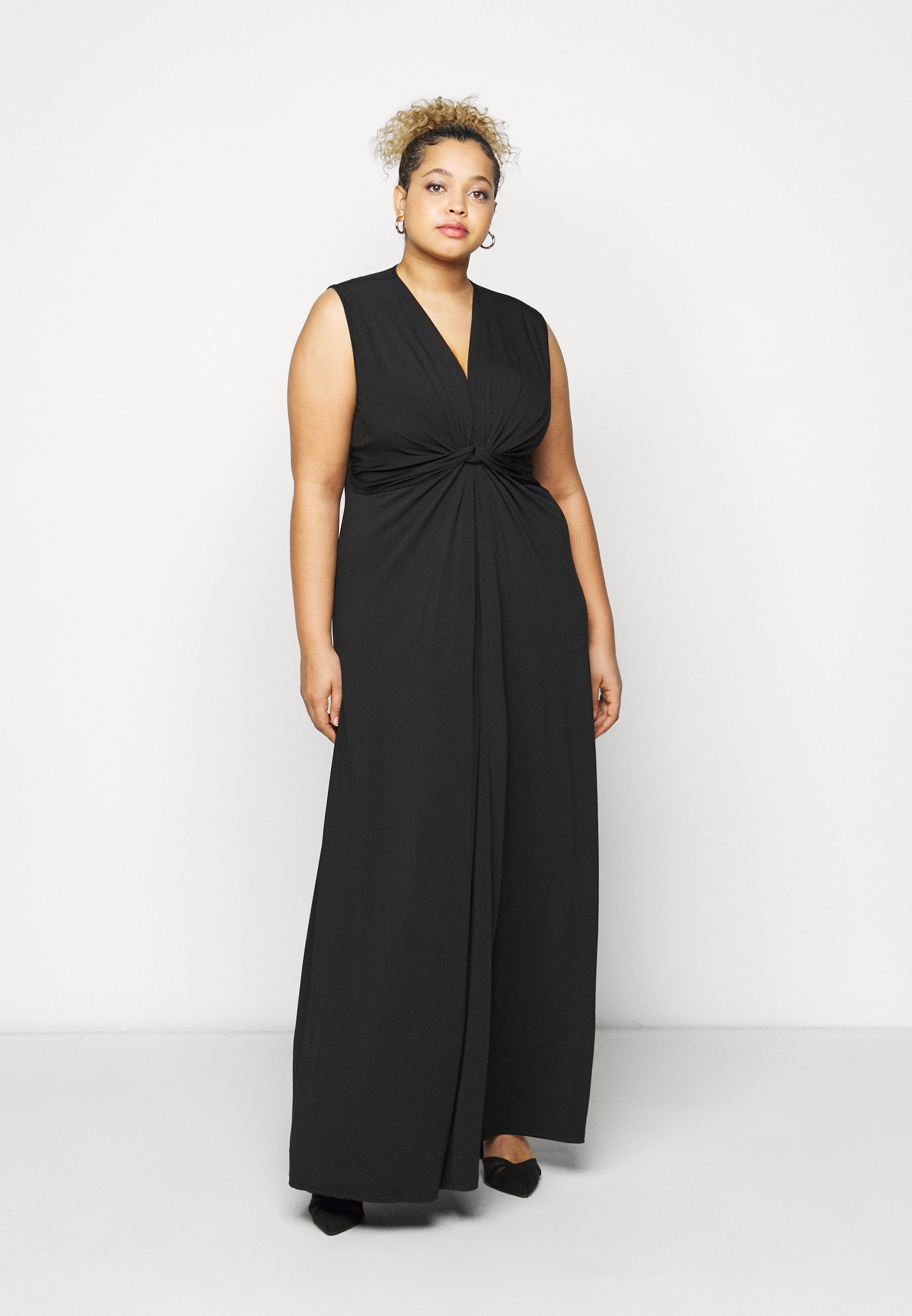 Anna Field Curvy Maxi dress - black 