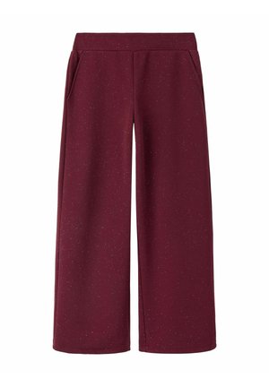 WIDE  - Püksid - burgundy