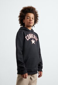 Converse ARCH - Jersey con capucha - black