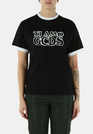 T-shirt con stampa - nero