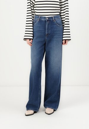 Wide Leg - blue denim