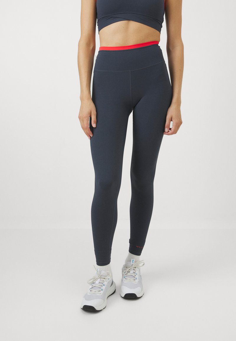 P.E Nation VITA LEGGING - Tights - marine blue/poppy red