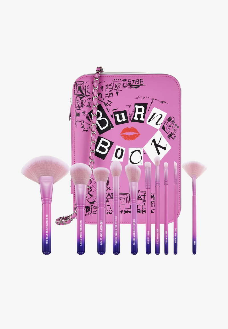 Spectrum MEAN GIRLS MINI BURN BOOK AND 10 PIECE BRUSH SET nieokreślony
