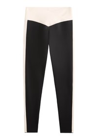 PERFECT-ADAPT HIGH RISE 65 CM ANKLE LENGTH WITH V-CUT WAIST - Leggings - black