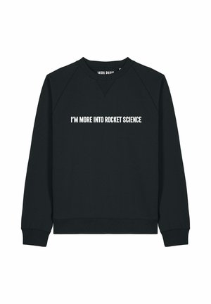 ROCKET SCIENCE EMBROIDERY SUPERHEAVY - Felpa - black