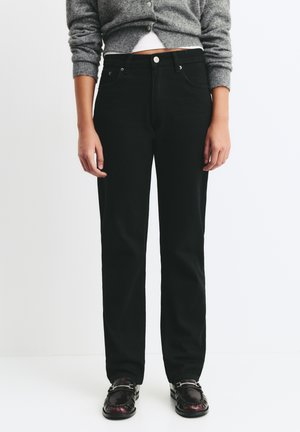 MID-WAIST - Džíny Slim Fit - black