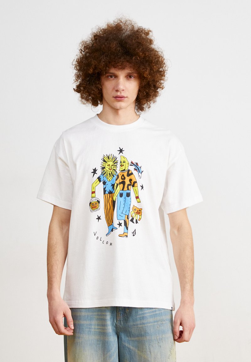 Volcom - BOB MOLLEMA - Print T-shirt - white, Enlarge