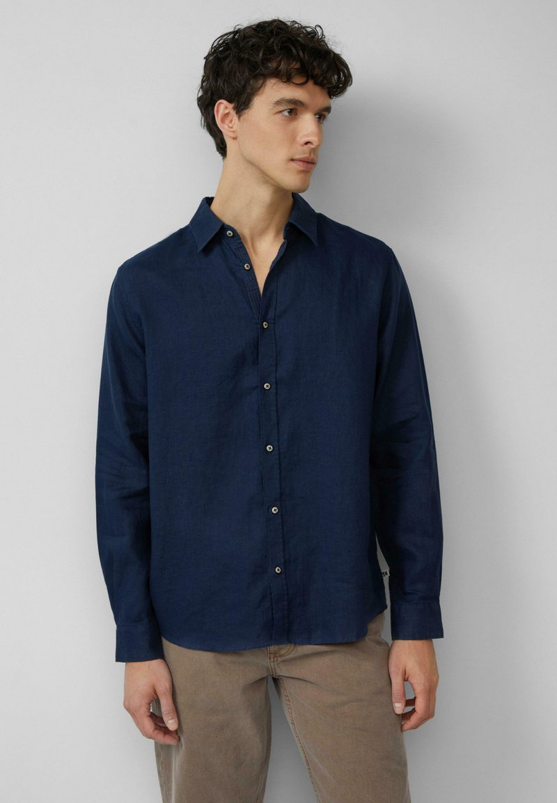 s.Oliver - REGULAR FIT LANGARM - Shirt - tiefblau, Enlarge