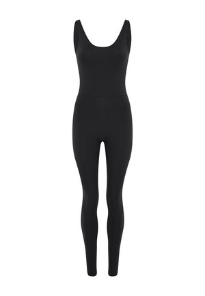 Girlfriend Collective, SCOOP BACK UNITARD  - Φόρμα γυμναστικής - black