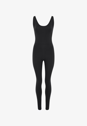 Girlfriend Collective, SCOOP BACK UNITARD - Tornaruha - black