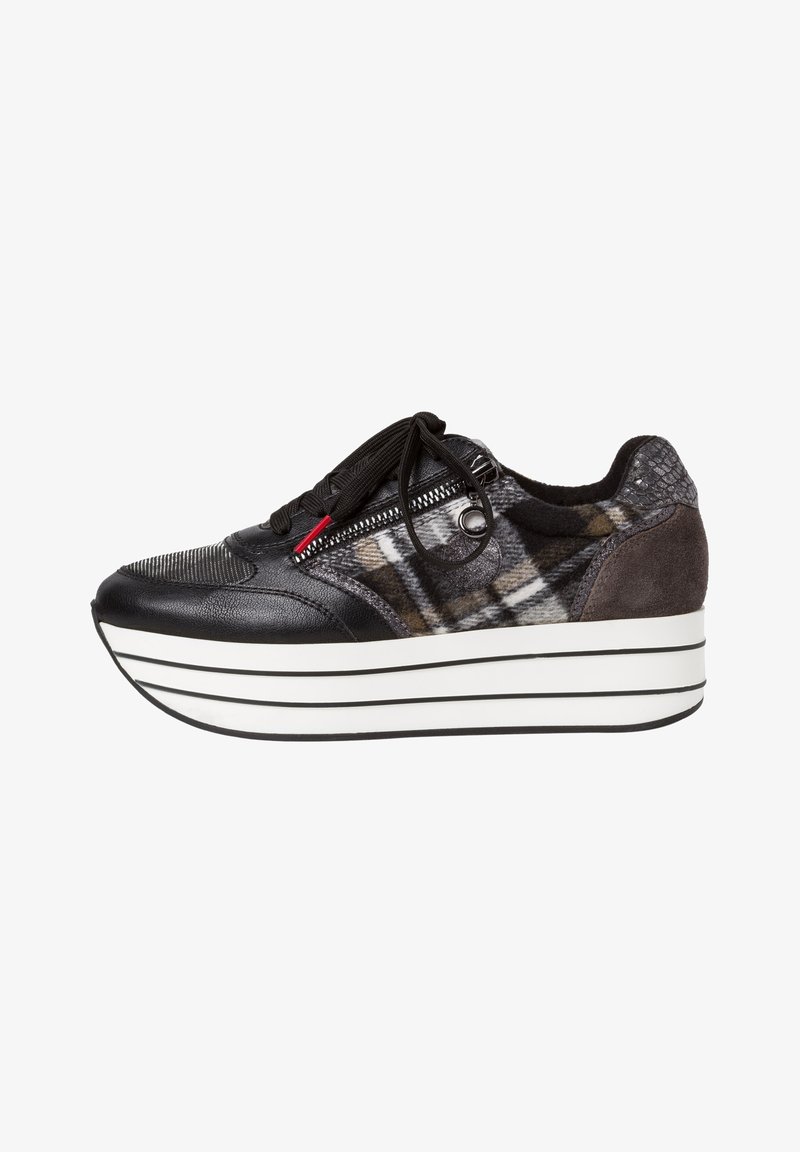 s.Oliver SNEAKER - Trainers - black comb