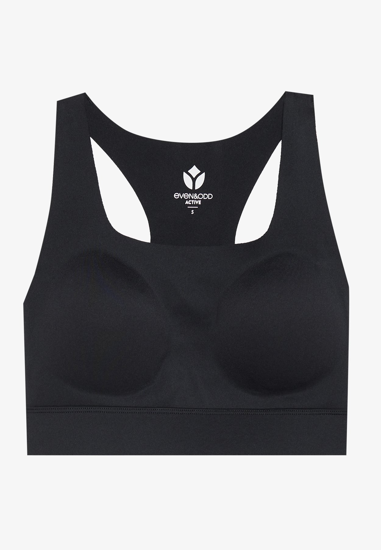 MEDIUM SUPPORT SQUARE NECK SPORTS BRA WITH PADDING