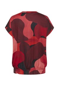 Culture DANA CAPSLEEVE - Nyomott mintás póló - fiery red art