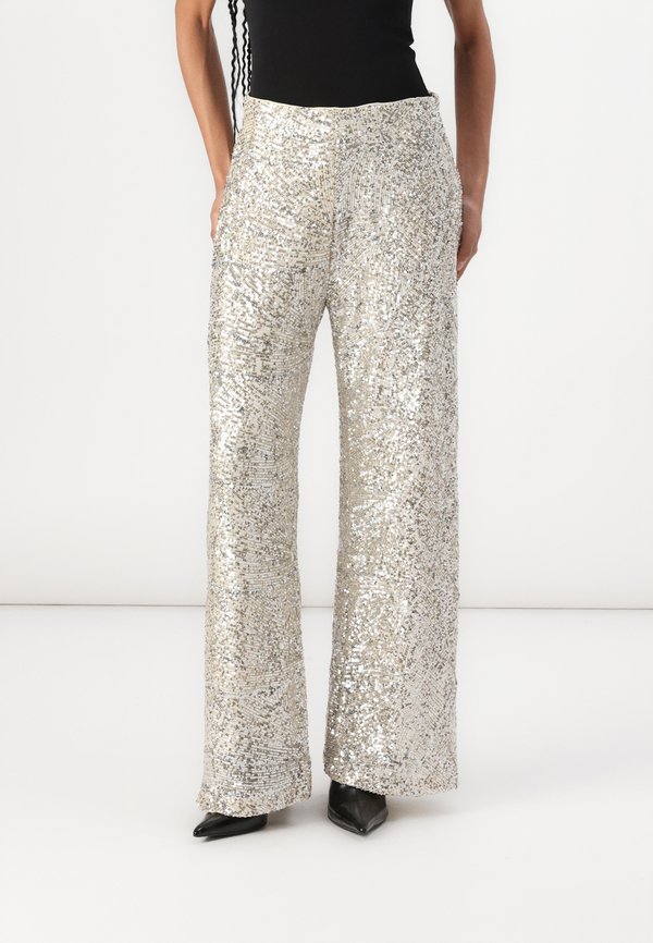 FAUCA - Trousers - frosted almond