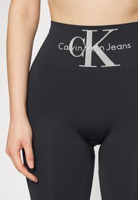 Calvin Klein Underwear WOMEN HIGH-WAIST LOGO - Leggings - Strümpfe - black