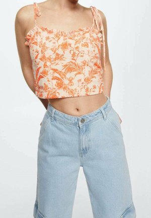 Top - orange