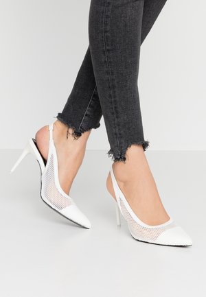 River Island Escarpins à talons hauts - white