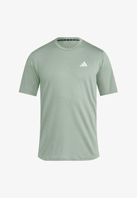 Unselected, silver green   white