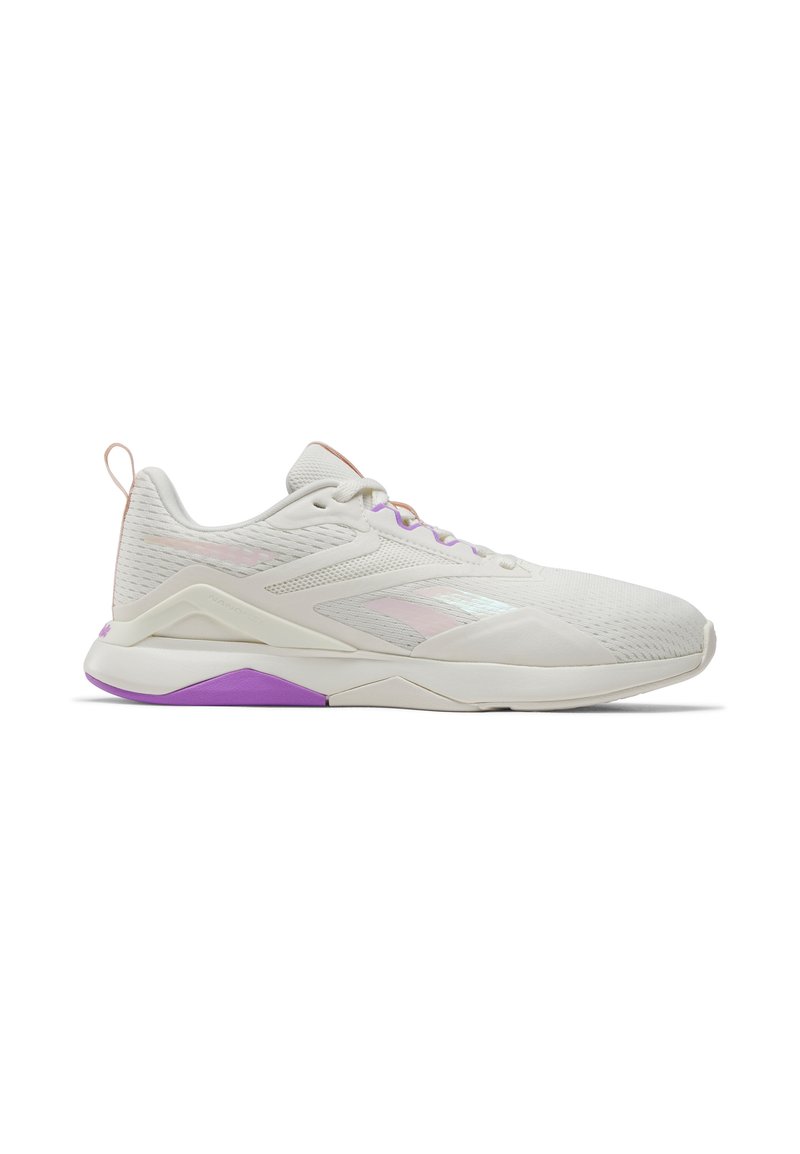 Reebok NANOFLEX TR 2 - Edzőcipő - chalk washed clay digital purple