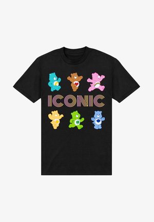 Henry Tiger, CARE BEARS ICONIC - T-shirts print - black