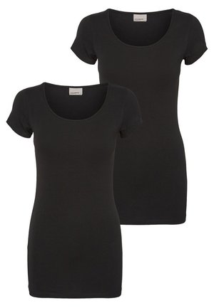2ER-PACK - T-shirt basique - black