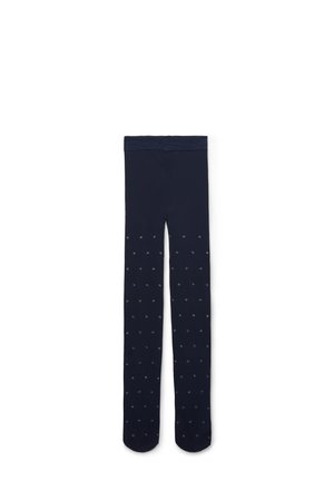 DENIERS - Strumpfhose - blu cuori glitter