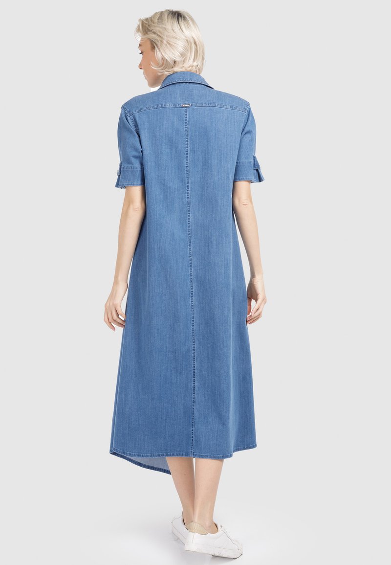 Damen Freizeitkleider | HELMIDGE Maxikleid blau - GO79833 Damen Freizeitkleider | HELMIDGE Maxikleid blau - GO79833