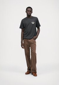 Rip Curl DAZED AND TUBED TEE UNISEX - Μπλουζάκι με στάμπα - black