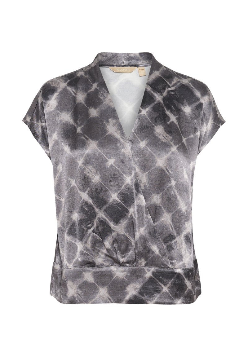 culture Blouse donkergrijs