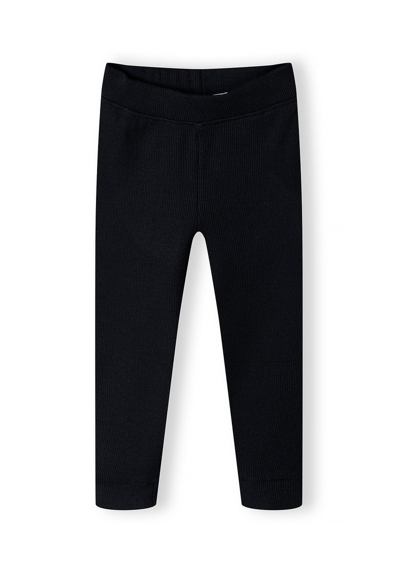 MINOTI RIBBED AND SLIM FIT - Legíny – nohavice - black