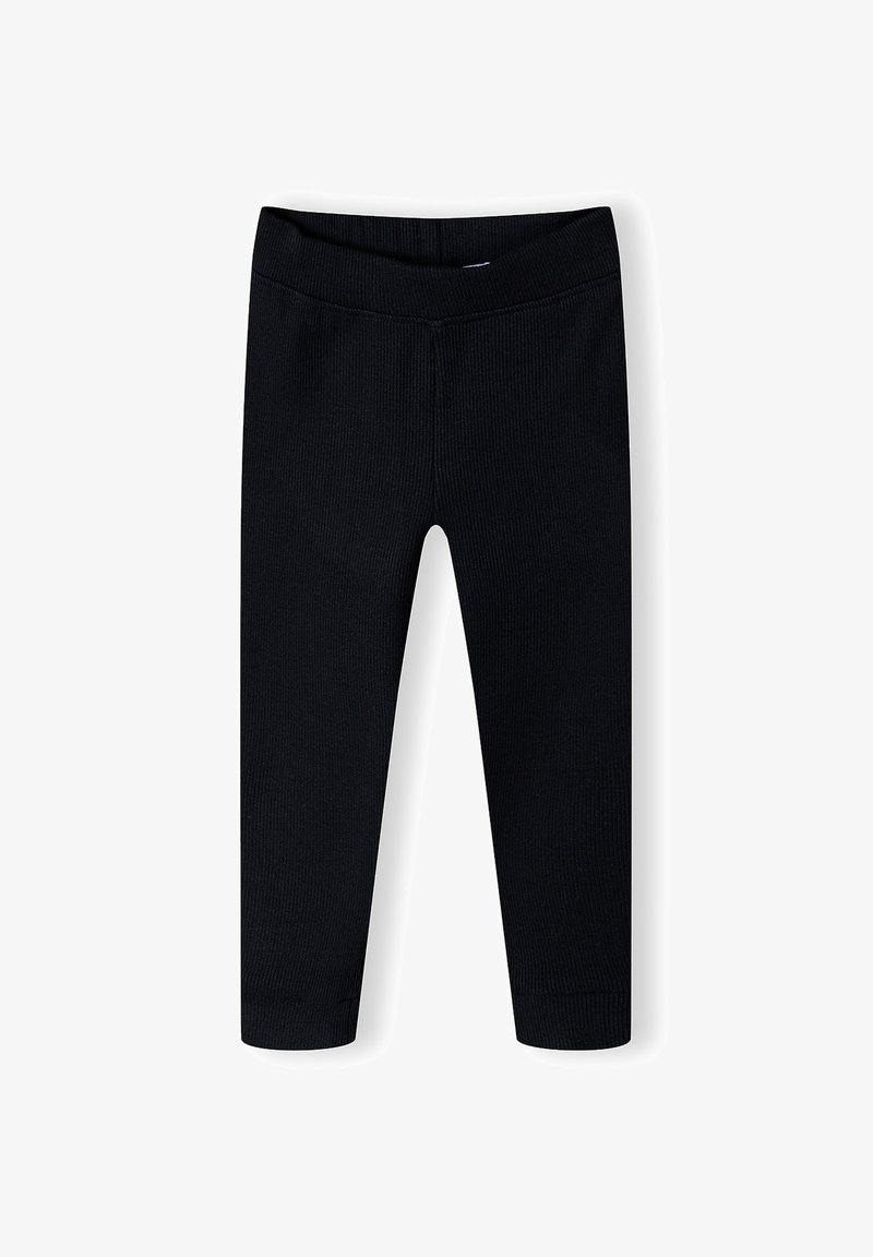 MINOTI RIBBED AND SLIM FIT - Legíny – nohavice - black