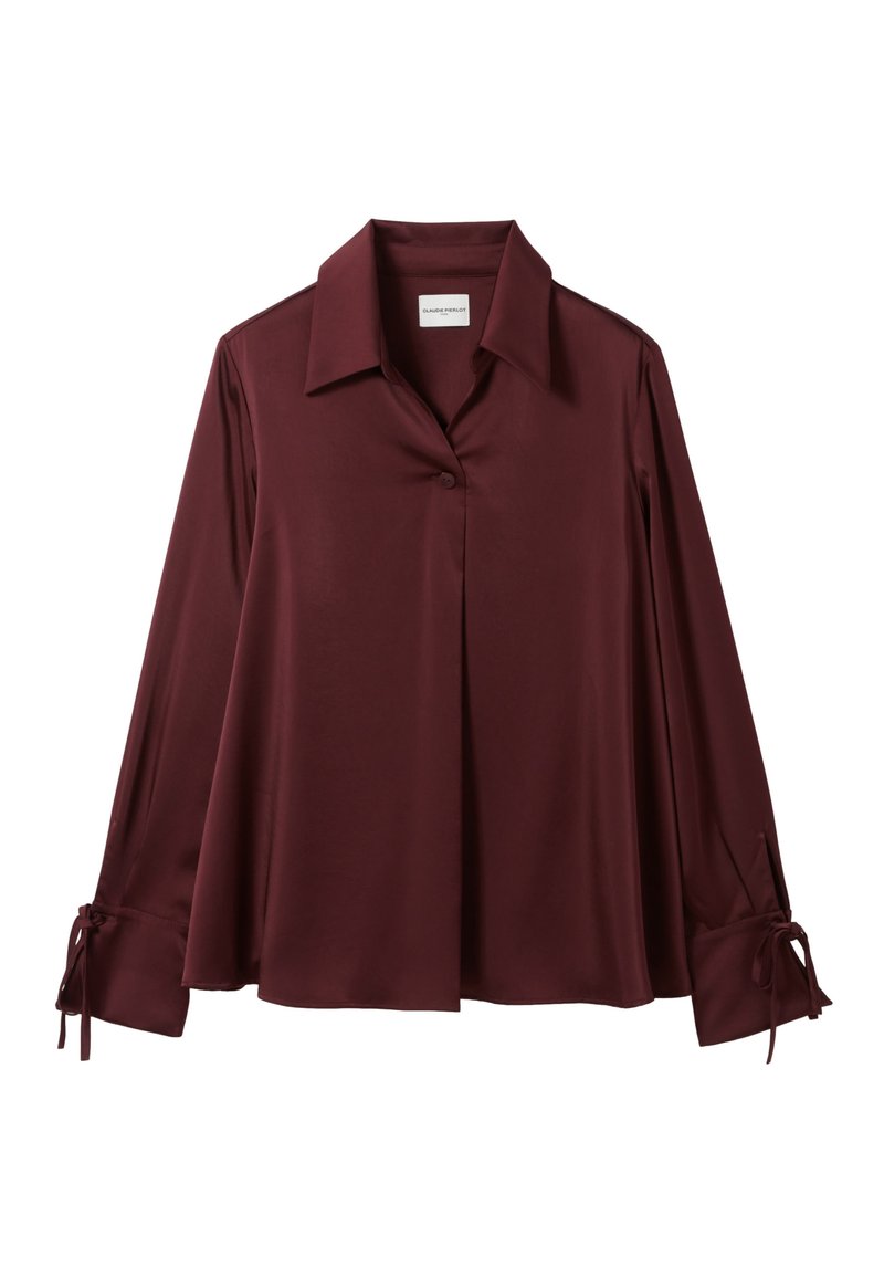 CLAUDIE PIERLOT Blouse bordeauxrood