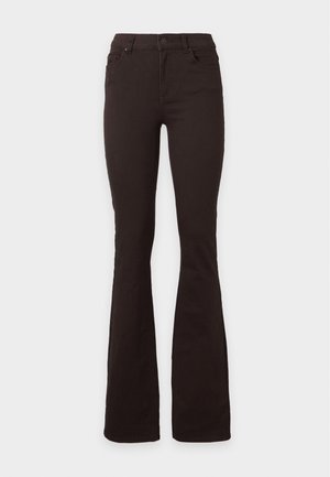ONLY Tall, ONLBLUSH FLARED PANT - Τζιν καμπάνα - black coffee