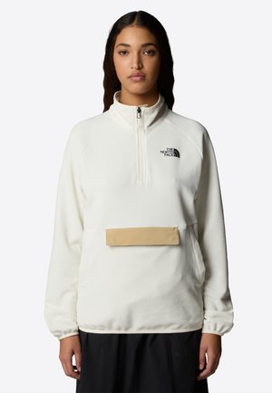 The North Face KECHA PACKABLE ANORAK - Fleecetrøjer - white dune