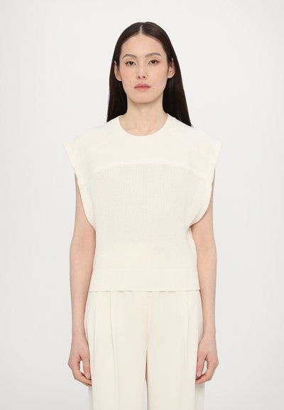 Iro SENSO - Veste sans manches - ecru