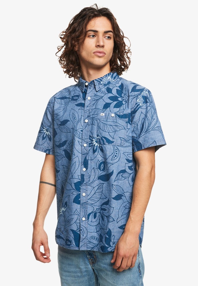 Herren Freizeithemden | Quiksilver GROVELER Hemd faded denim groveler/blau - DK75629 Herren Freizeithemden | Quiksilver GROVELER Hemd faded denim groveler/blau - DK75629