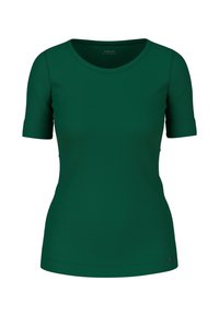 Unselected, dark jade green