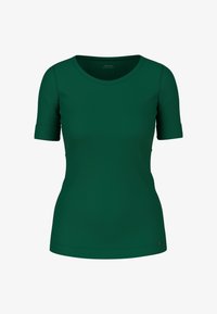 Unselected, dark jade green