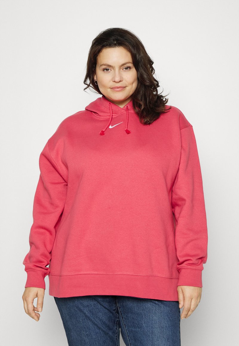 Nike Sportswear Sweatshirt com capuz - archaeo pink/white