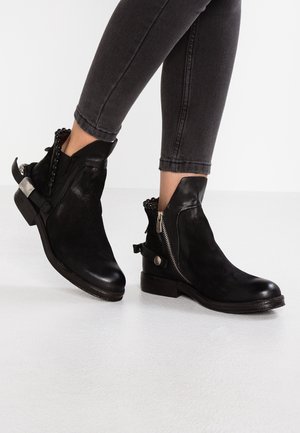 Bottines de cowboy / motard - black