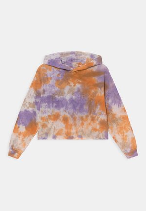 GIRLS HAPPYDAY BOXY HOODIE - Långärmad tröja - orange/purple