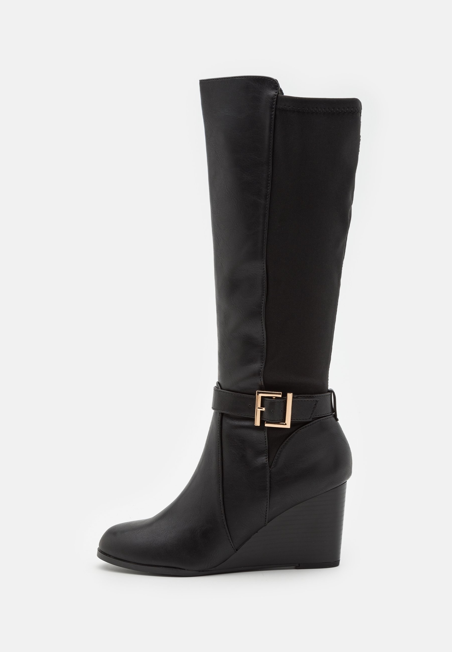 Bottes Compensées Bottes Compensées Cuir Bottes Talon Compensé