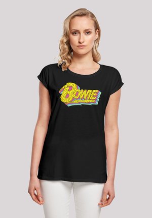 DAVID BOWIE MOONLIGHT LOGO - Print T-shirt - black