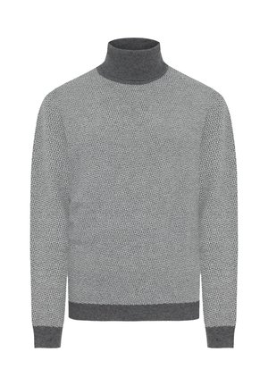 Striktrøje - light grey